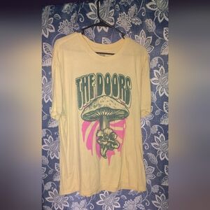 The Doors Yellow Graphic Tee